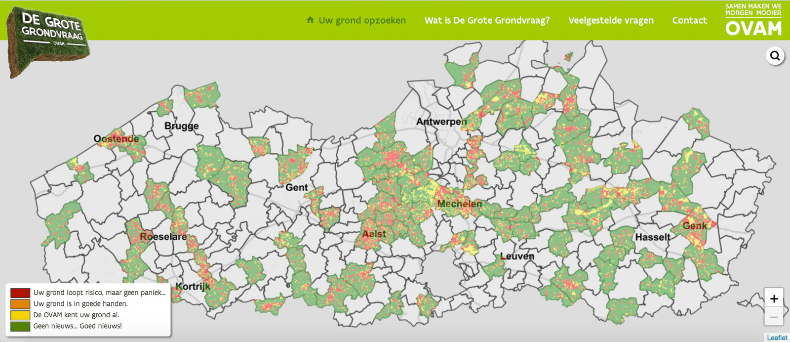 Knop vaardigheid barricade Vlaanderen wil van 10.000'en gronden kwaliteit onderzoeken. Wat betekent  het voor u? En wat kost het als uw grond vervuild blijkt? | Foto | hln.be