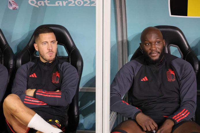 Eden Hazard en Romelu Lukaku.