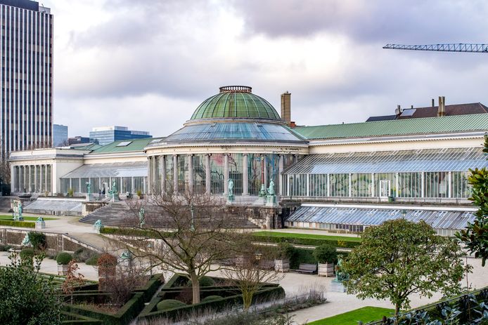 De concertzaal Botanique in Brussel, die mogelijk het doelwit was van een aanslag.