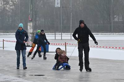 Een 7 voor het ijs in Stevensbeek, maar het blijft opletten