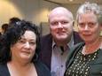 Marc Weterings naast Caroline van der Plas van BBB en lijsttrekker voor het waterschap Midden-Delfland Nieske Dijkshoorn