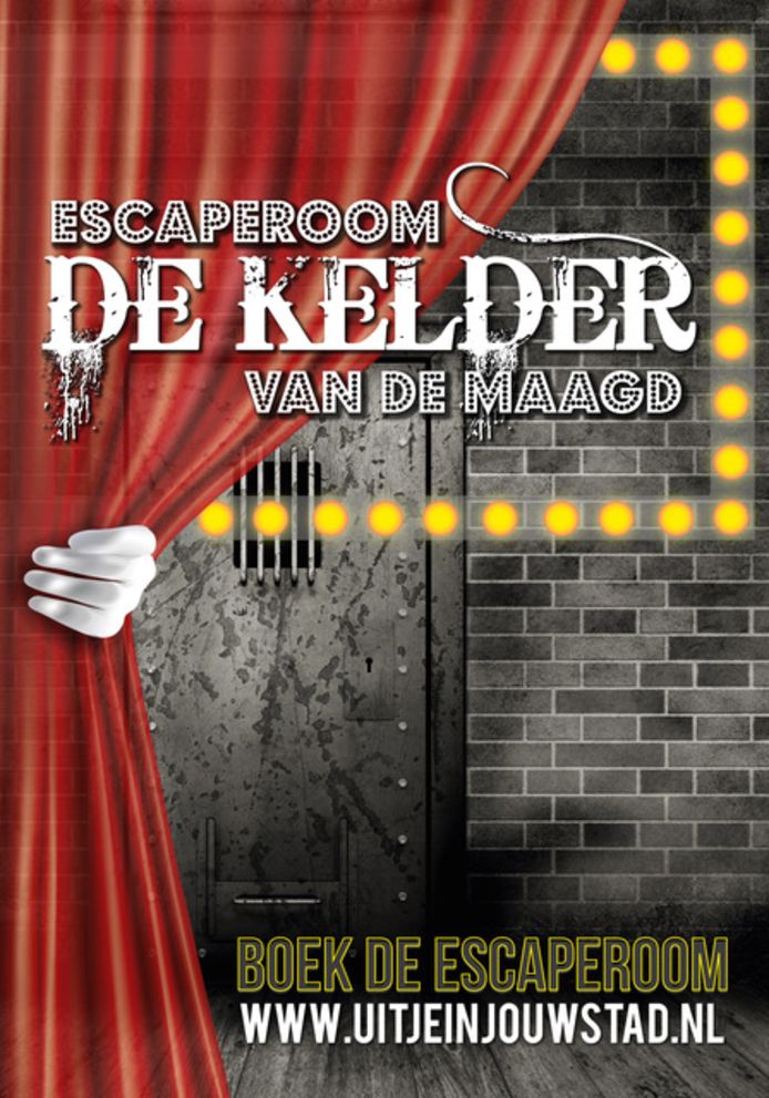Poster van de eerste escape room
