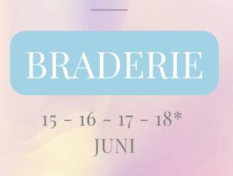 Braderie in Sint-Martens-Latem van 15 tot 18 juni