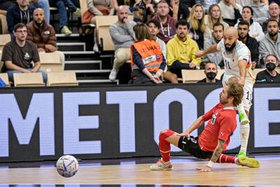 Rode Duivels Futsal winnen vlot eerste kwalificatiematch voor WK tegen Oostenrijk
