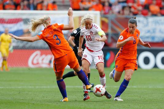 Denemarken en Nederland namen het tegen elkaar op in de finale van het EK eerder dit jaar