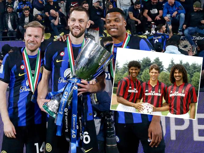 Met Stefan de Vrij, Denzel Dumfries en Davy Klaassen is er weer een Hollands kampioenstrio in Milaan, maar nu bij Inter