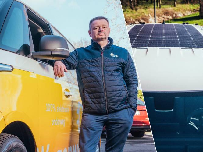 Paul (58) legt zonnepanelen op dak van elektrisch busje: waarom doen we dit niet bij elke wagen?