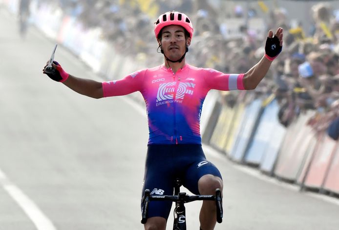 Alberto Bettiol won vorig jaar verrassend de Ronde van Vlaanderen.