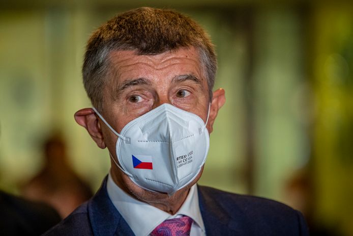 De Tsjechische premier Andrej Babis.