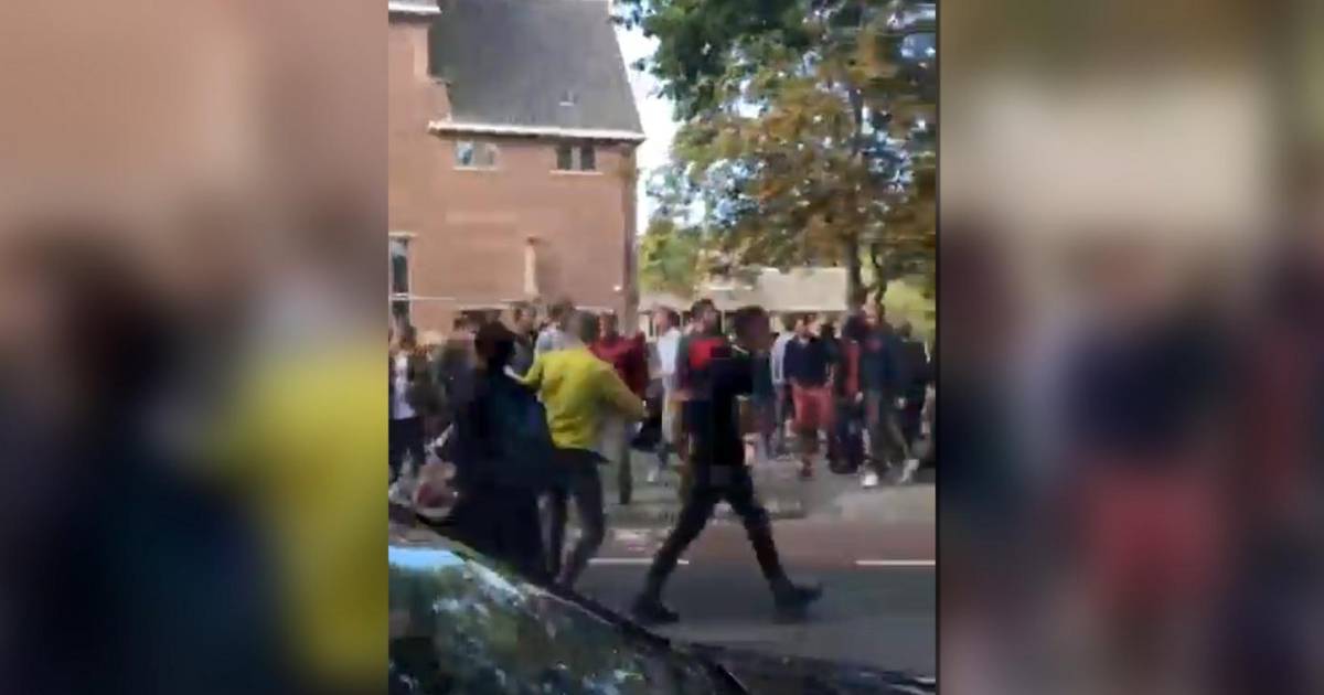 'Lyceum-kakkers' massaal op de vuist in Benoordenhout | Den Haag