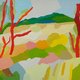 Op haar 87ste werd Etel Adnan toch nog een beroemde kunstenaar, en nu hangt ze zij aan zij met Van Gogh