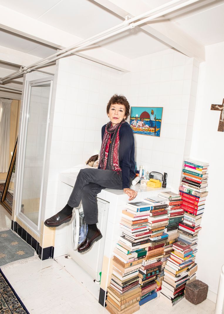 ‘De Joriskes zijn wel wat gewend. Wat wil je, met een nest van negen kinderen, een jongen die zijn weg niet vindt in de wereld en Hildeke, een meisje met Down?’ Beeld Hilde Harshagen