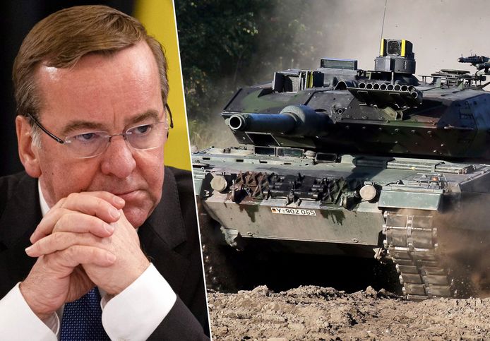 Volgens de Duitse minister van Defensie Boris Pistorius is er "nog geen besluit genomen over de export van Leopard 2-tanks".