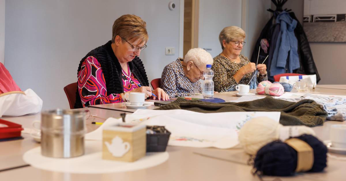 Lief, leed en bollen wol: de dames van de Vlijtige Vingers delen alles met elkaar