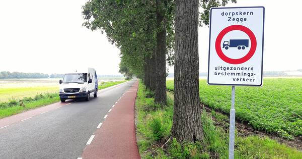 Dorpsraad Zegge: 'Snel maatregelen voor Lage Zegstraat bedenken' - BN DeStem