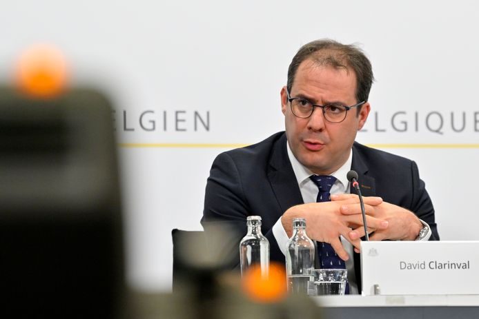 David Clarinval, ministre fédéral de l'Agriculture (MR).