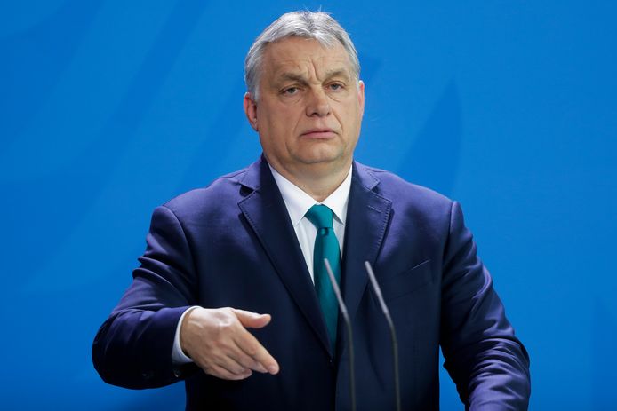 Hongaarse premier Victor Orban.