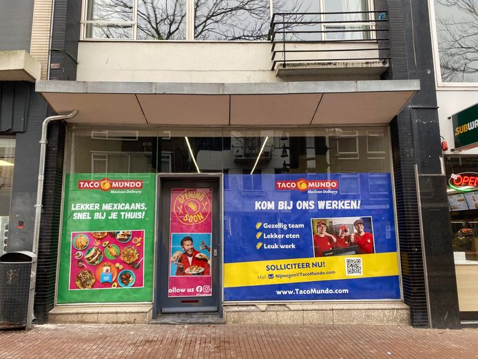 Het pand waar Taco Mundo in komt in de Augustijnenstraat.