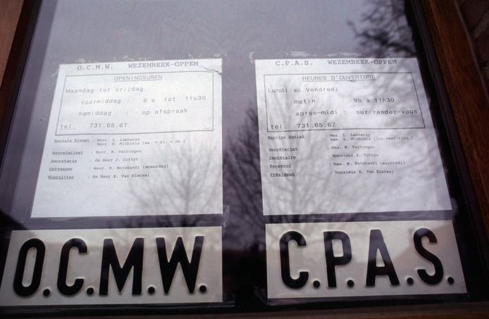 Het OCMW in faciliteitengemeente Wezembeek-Oppem. (archieffoto)