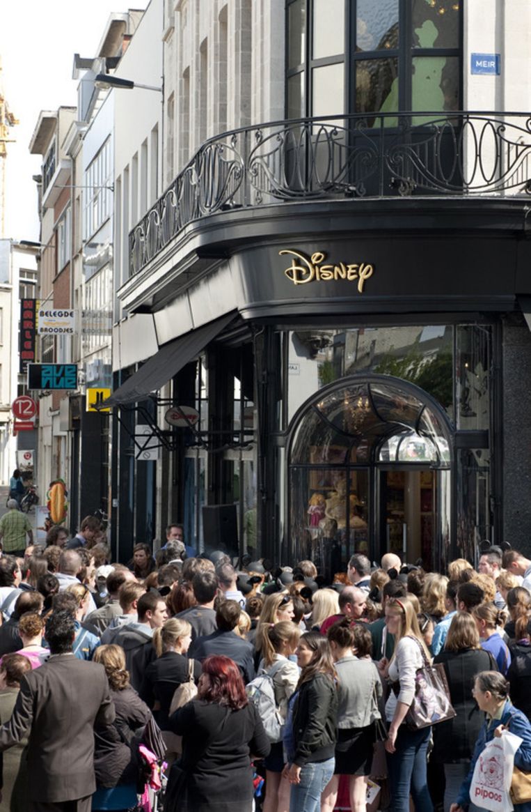Ongeschikt Belastingbetaler meest Disney plant na Antwerpen nog meer winkels in België | De Morgen