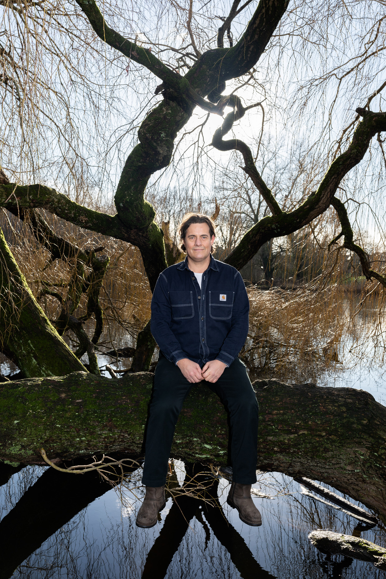 Vincent Croiset in het Vondelpark. Beeld Nina Schollaardt