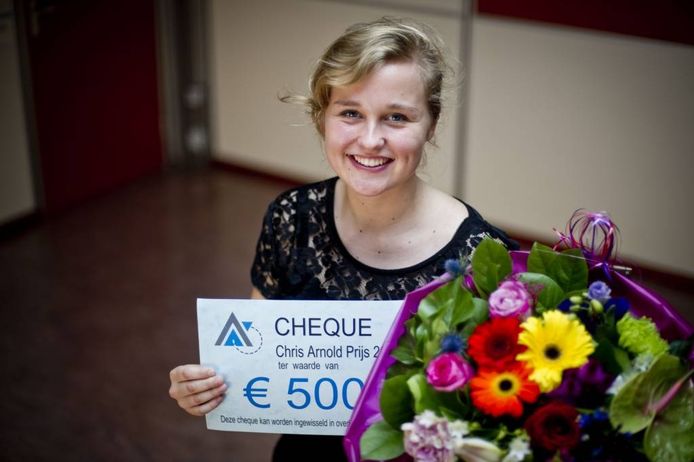 Esther Leferink wint Chris Arnold Prijs van Assink Lyceum | Haaksbergen