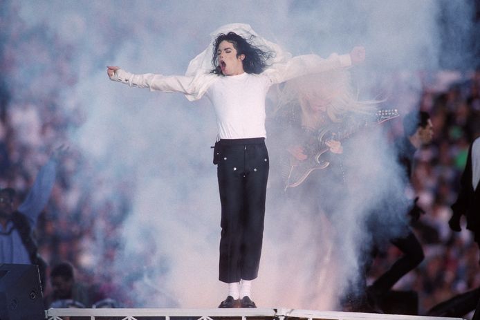 Michael Jackson in 1993.