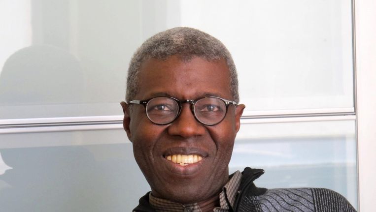 Souleymane Bachir Diagne, hoogleraar aan Columbia University. Beeld  