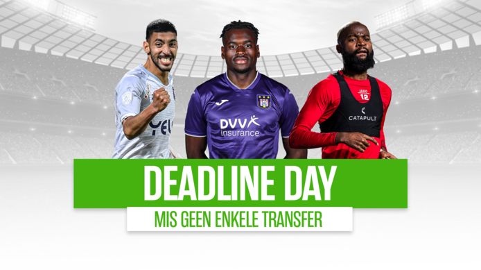 Deadline day.