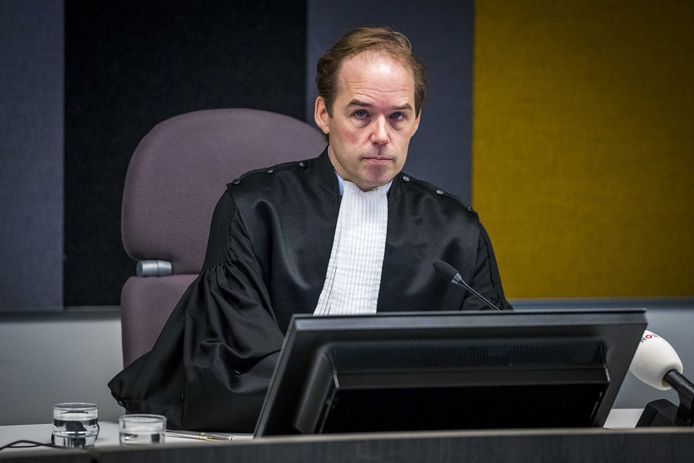 Rechter Marc Bax voorafgaand aan de regiezitting in de strafzaak tegen Thijs H.