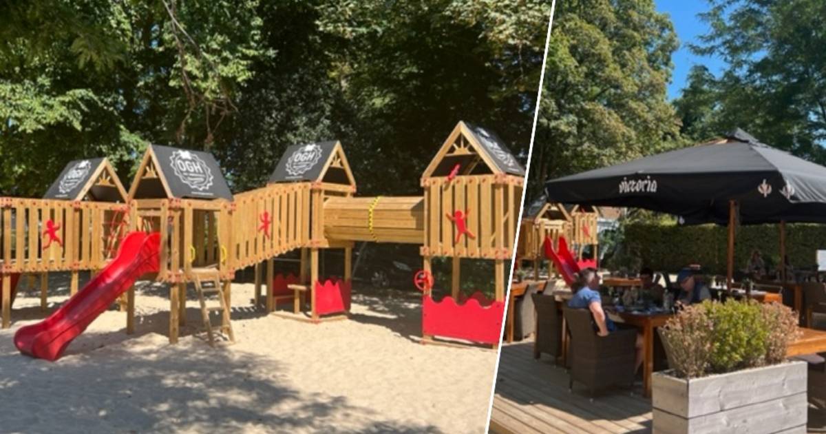 TERRASTIP. ’t Oud Gemeentehuis heeft een van de ruimste terrassen en