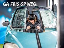 Rijden onder invloed, hoe voelt dat? Volop ongelukken in de simulator van het CBR