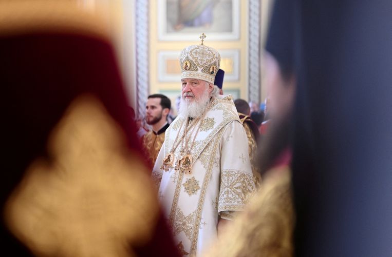 Patriarch Kirill enkele jaren geleden. Beeld REUTERS