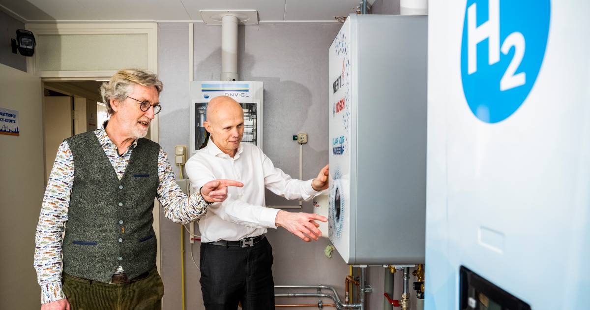 Een woning verwarmen met waterstof in plaats van aardgas, in Stad aan ‘t Haringvliet doen ze het