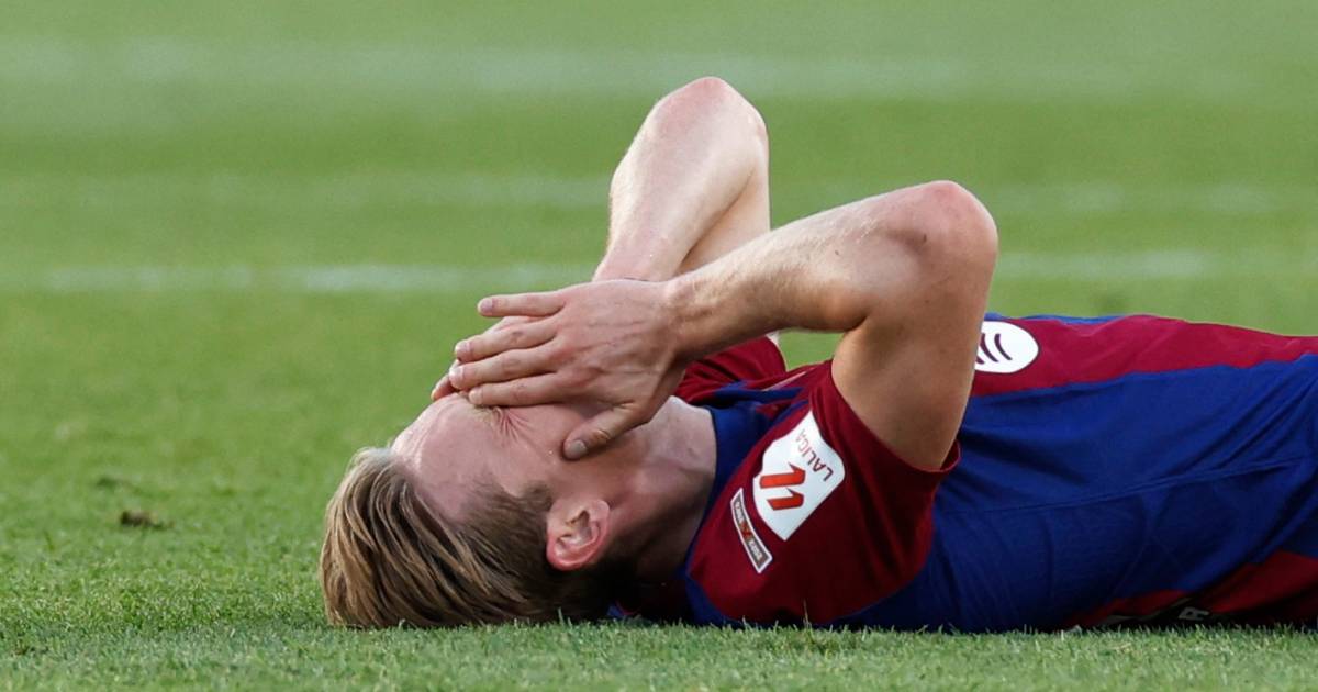 Frenkie de Jong fällt wegen einer Knöchelverletzung beim FC Barcelona und der niederländischen Nationalmannschaft aus: „Eine Niederlage“ |  Sport