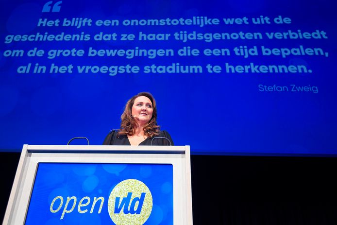 Eind maart moet bekend zijn wie de opvolger van Open Vld-voorzitter Gwendolyn Rutten wordt.
