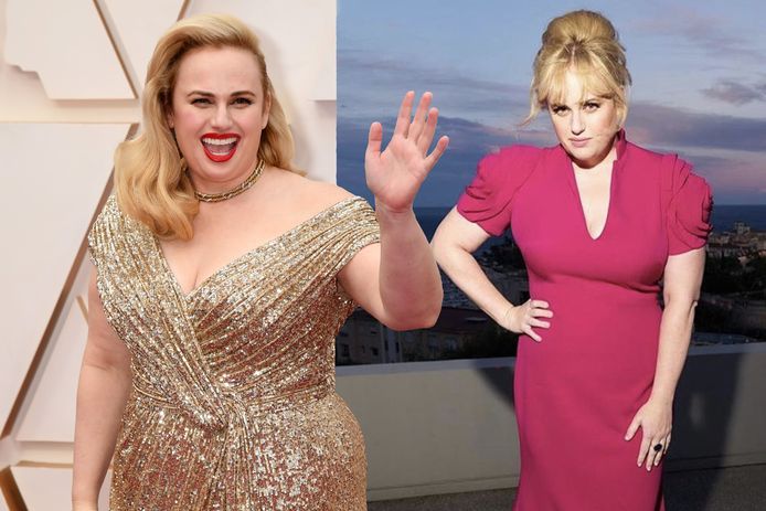 Rebel Wilson, 'voor' en 'na'.