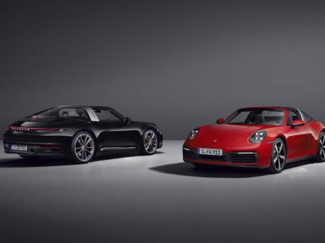 Nieuwe Porsche 911 Targa is cabriolet en coupé tegelijk