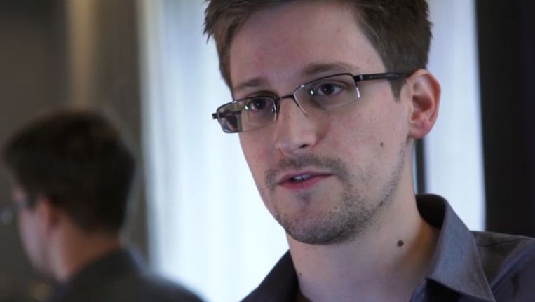 Klokkenluider Edward Snowden. Beeld afp