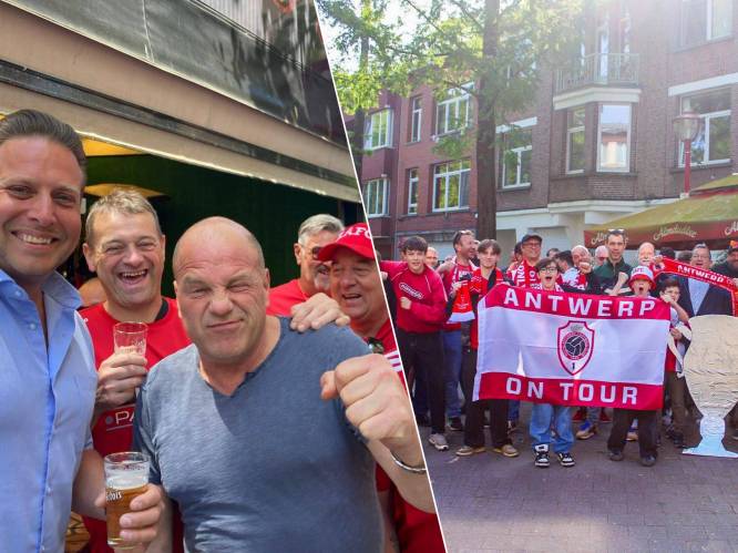 Antwerp-supporters steunen hun ploeg voor de Bekerfinale: “Wat de uitkomst ook is, we zijn trots op onze spelers”