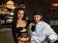 Olga Leyers en haar echtgenoot Giancarlo Angeletti