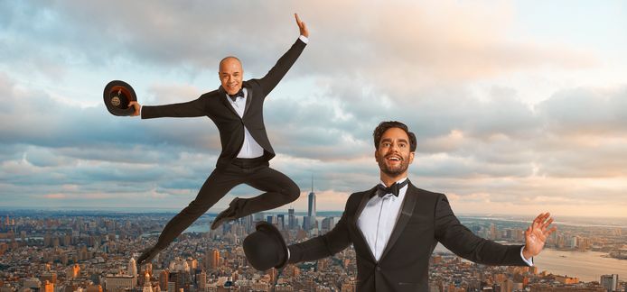 Het aanbod op podia in Tilburg leidt niet tot een hoge score. Scène uit de musical 'From Sammy with Love' met Tilburger Freek Bartels. Hij studeerde musical in Tilburg.