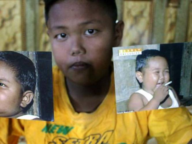Zes jaar geleden was deze achtjarige een kettingrokende peuter: "Rook alsjeblieft niet"