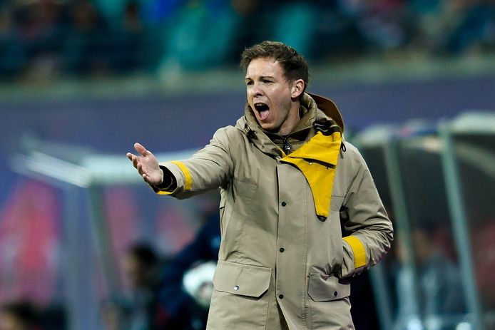 Julian Nagelsmann is volgend seizoen trainer van Leipzig.