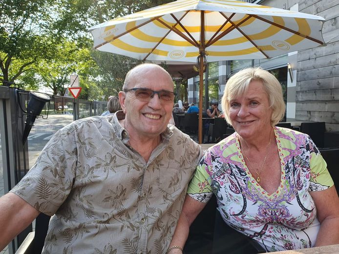 Ronny Barbier met zijn echtgenote Jeannine