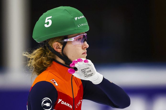 Rianne De Vries kwam als reserve niet in actie bij de relay.