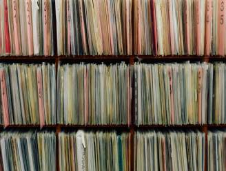 Verkoop van vinyl en cd’s in Hofstade