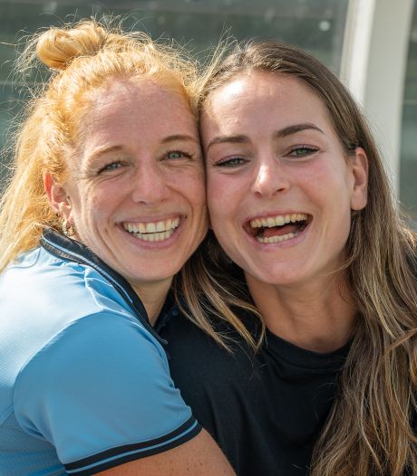 ‘Tegenpolen’ en hartsvriendinnen Eva de Goede en Margot van Geffen spelen bij HGC eindelijk samen