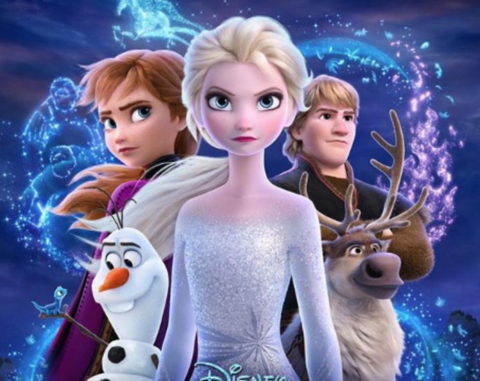 De eerste nieuwste poster van 'Frozen 2'.