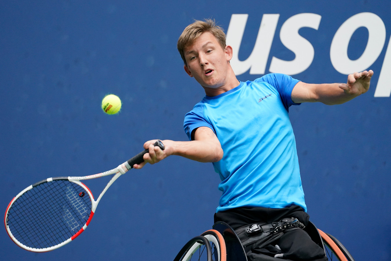 Rolstoeltennisser Niels Vink doet het ook goed op US Open eerste in dubbel, tweede in enkelspel